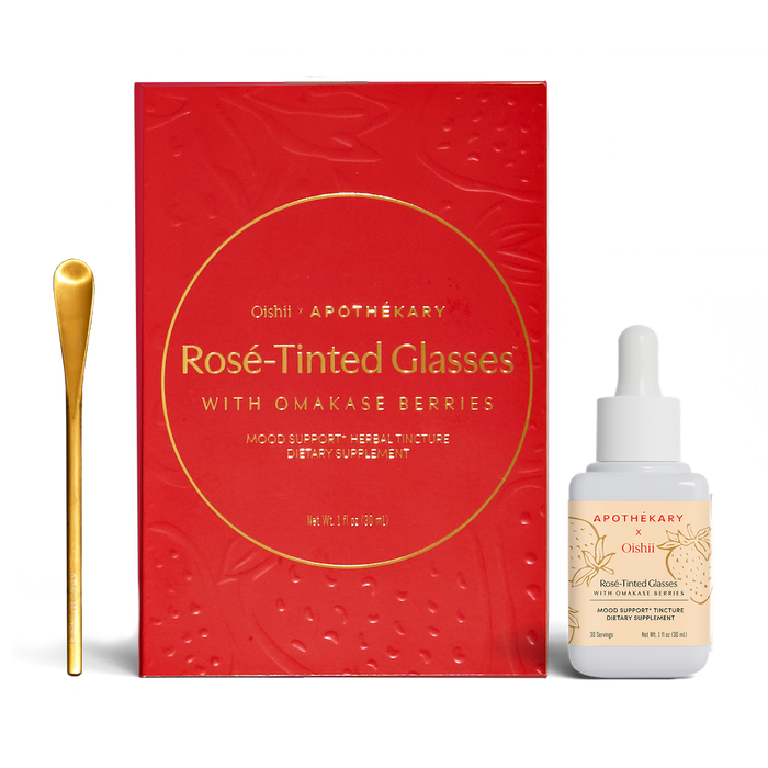 Featured product image of Apothékary x Oishii collaborative tincture: Rosé-Tinted Glasses with Omakase Berries
