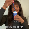 Brief instructional video on how to take Blue Burn: drop a full dropper directly onto the tongue up to 4 times per day